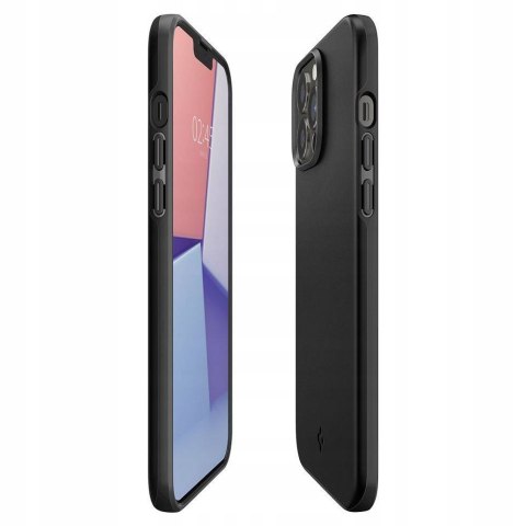 Etui Spigen do iPhone 15 Pro Max - czarne plecki ochronne, obudowa