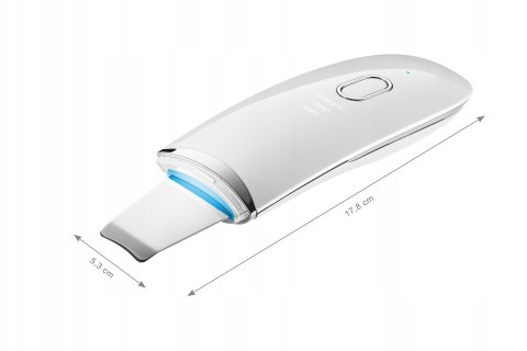 Mocny peeling kawitacyjny 7W Biały LED Wodoodporny JONOFOREZA SONOFOREZA