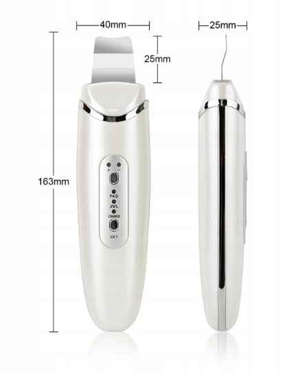 Nowoczesny peeling kawitacyjny EMS do twarzy z Jonoferezą i Sonoferezą 2025