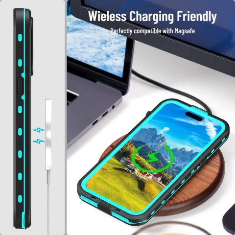 Pancerne Etui MagSafe do iPhone 14 Pro Max - Wodoodporna Ochrona