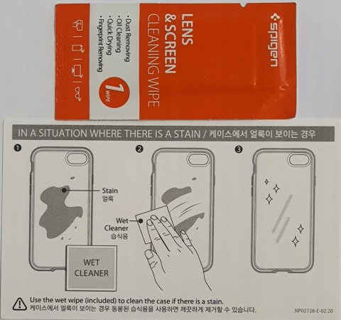Plecki Spigen do Motorola Moto G7 Plus bezbarwny
