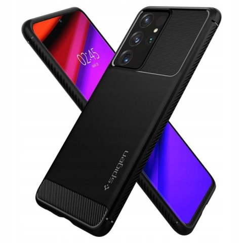 Plecki Spigen do Samsung Galaxy S21 Ultra czarny