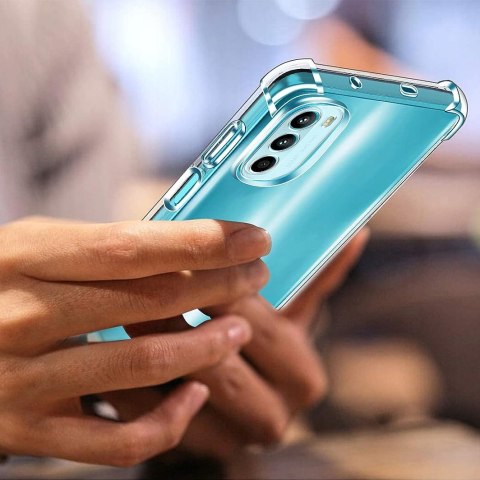 Plecki TelForceOne do Motorola Moto G52 bezbarwny