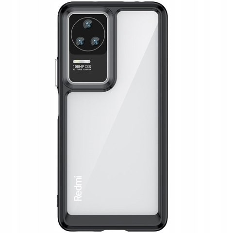 Plecki ochronne Hurtel do Xiaomi Poco F4 5G - czarne, dopasowane