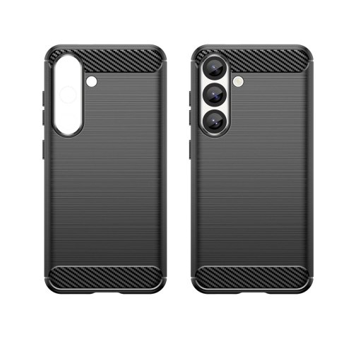 Etui Carbon Case elastyczne silikonowe na Xiaomi 14T - czarne