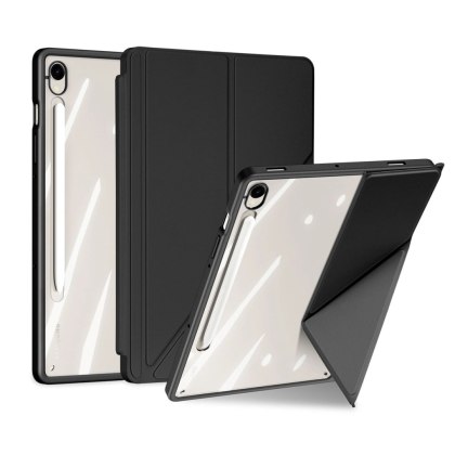 Etui Dux Ducis Magi z uchwytem na rysik na Samsung Galaxy Tab S10 FE/S9/S9 FE - czarne