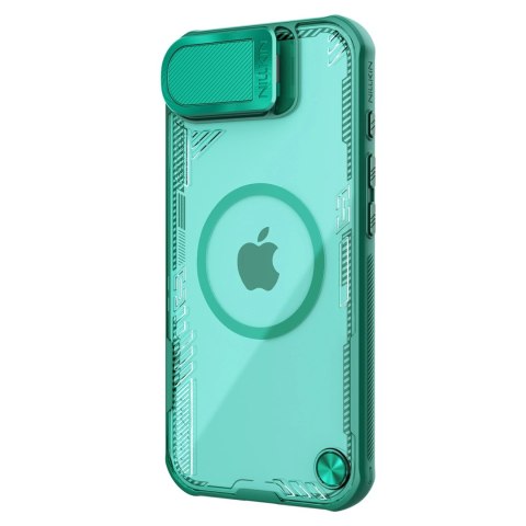 Etui Nillkin Iceblade Prop Magnetic z osłoną na aparat i podstawką na iPhone 16e - zielone