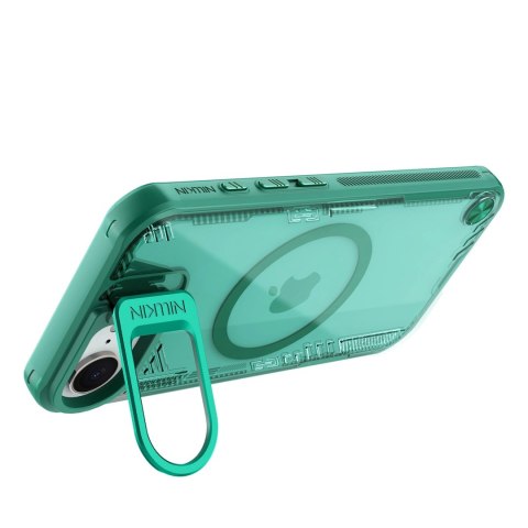 Etui Nillkin Iceblade Prop Magnetic z podstawką na iPhone 16e - zielone