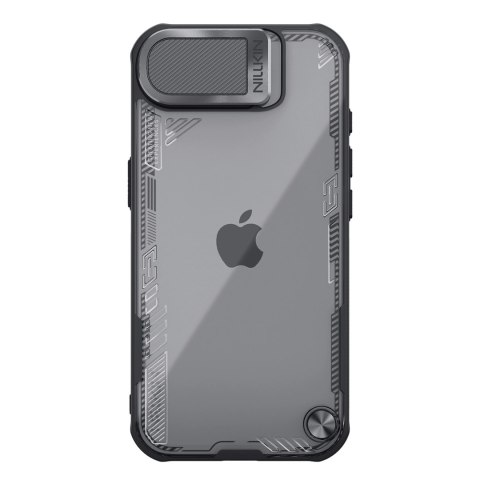 Etui Nillkin Iceblade Prop z osłoną obiektywu i podstawką na iPhone 16e - czarne