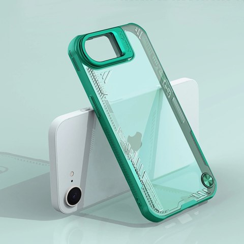 Etui Nillkin Iceblade Prop z podstawką na iPhone 16e - zielone