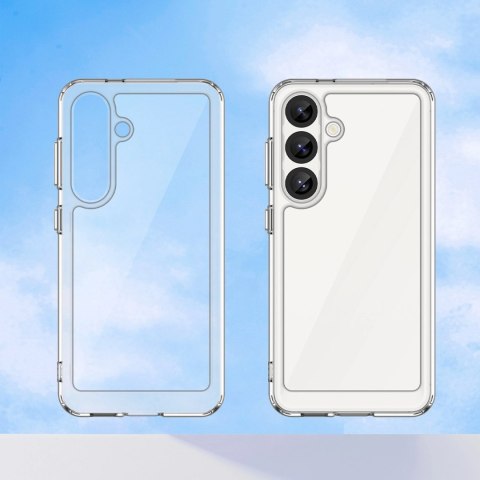 Etui Outer Space Case z żelową ramką na Nothing Phone (3a) Pro - przezroczyste