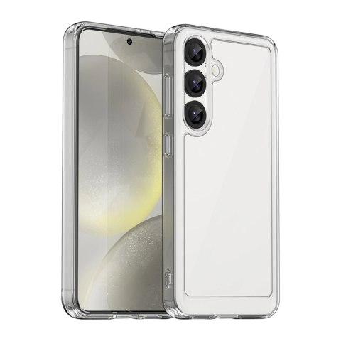 Etui Outer Space Case z żelową ramką na Nothing Phone (3a) - przezroczyste