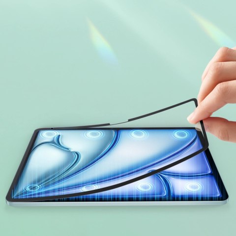 Folia ochronna Dux Ducis Naad Paperlike matowa na iPad Air 11" (2024/2025) - z czarną ramką