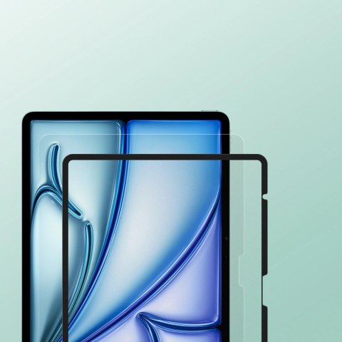 Folia ochronna Dux Ducis Naad Paperlike matowa na iPad Air 11" (2024/2025) - z czarną ramką