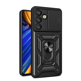 Pancerne etui Hybrid Armor Camshield na Realme GT 7 Pro 5G - czarne