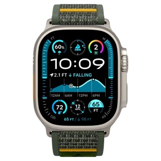 SPIGEN ATHLEX AIR APPLE WATCH 6 / 7 / 8 / 9 / 10 / SE / ULTRA 1 / 2 (44 / 45 / 46 / 49 MM) ACTIVE GREEN