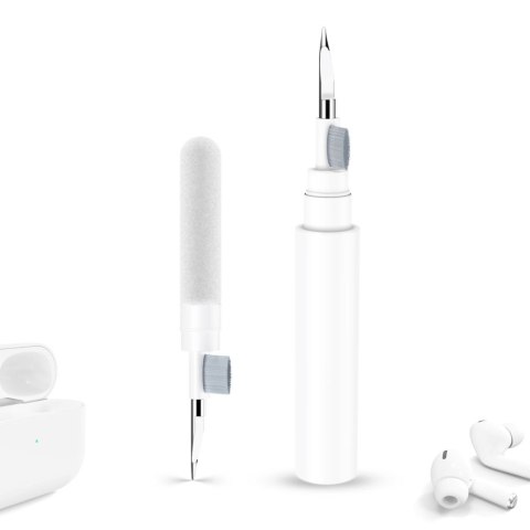 TECH-PROTECT CS02 CLEANER SET 3IN1 FOR EARPHONE WHITE
