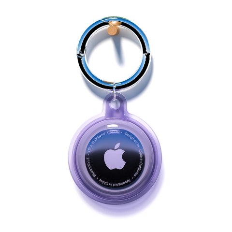 Etui na Apple AirTag wodoodporne - fioletowe