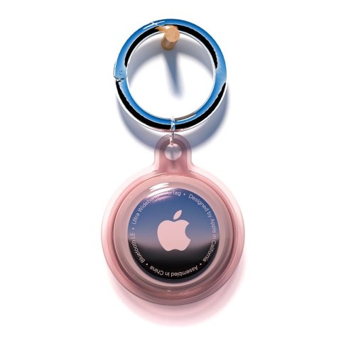Etui na Apple AirTag wodoodporne - różowe
