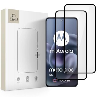 SZKŁO HARTOWANE TECH-PROTECT GLASS FIT+ 2-PACK MOTOROLA MOTO G86 5G / G86 5G POWER BLACK