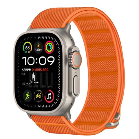 TECH-PROTECT NYLON SLIP APPLE WATCH 6 / 7 / 8 / 9 / 10 / SE / ULTRA 1 / 2 (44 / 45 / 46 / 49 MM) ORANGE