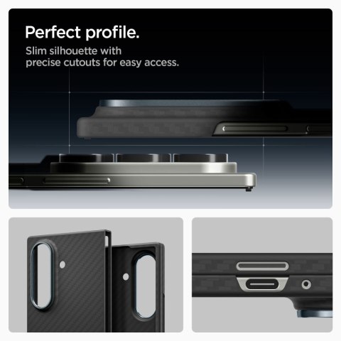 SPIGEN AIRSKIN ARAMID GALAXY Z FOLD 7 BLACK