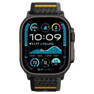 SPIGEN ATHLEX AIR APPLE WATCH 6 / 7 / 8 / 9 / 10 / SE / ULTRA 1 / 2 (44 / 45 / 46 / 49 MM) ACTIVE BLACK