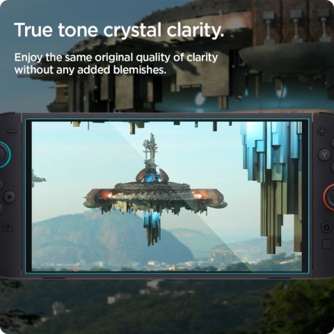 SZKŁO HARTOWANE SPIGEN GLAS.TR "EZ FIT" 2-PACK NINTENDO SWITCH 2 CLEAR