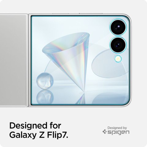 SZKŁO HARTOWANE SPIGEN GLAS.TR "EZ FIT" HD 2-PACK GALAXY Z FLIP 7 CLEAR