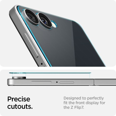 SZKŁO HARTOWANE SPIGEN GLAS.TR "EZ FIT" HD GALAXY Z FLIP 7 CLEAR