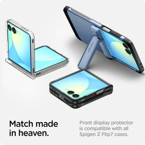 SZKŁO HARTOWANE SPIGEN GLAS.TR "EZ FIT" HD GALAXY Z FLIP 7 CLEAR