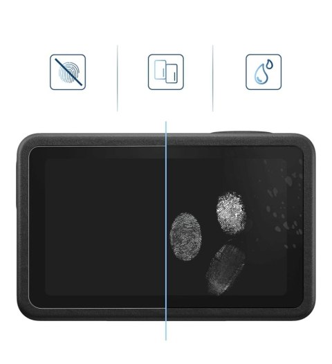 SZKŁO HARTOWANE TECH-PROTECT GLASS FIT+ 2-SET DJI OSMO ACTION 5 PRO CLEAR