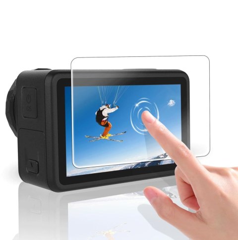 SZKŁO HARTOWANE TECH-PROTECT GLASS FIT+ 2-SET DJI OSMO ACTION 5 PRO CLEAR