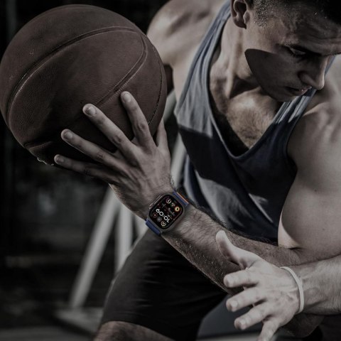 TECH-PROTECT NYLON SLIP APPLE WATCH 6 / 7 / 8 / 9 / 10 / SE / ULTRA 1 / 2 (44 / 45 / 46 / 49 MM) NAVY