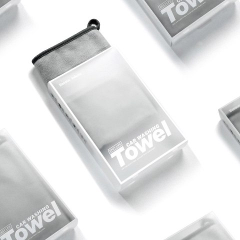 Baseus ręcznik z mikrofibry do osuszania samochodu mikrofibra 40 cm x 40 cm szary (CRXCMJ-0G)