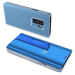 Etui z klapką Clear View Case do Samsung Galaxy S10 niebieski (logo Challenge Hybrid)