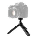 Mini statyw do zdjęć selfie na telefon aparat kamerę GoPro 16 - 21 cm czarny