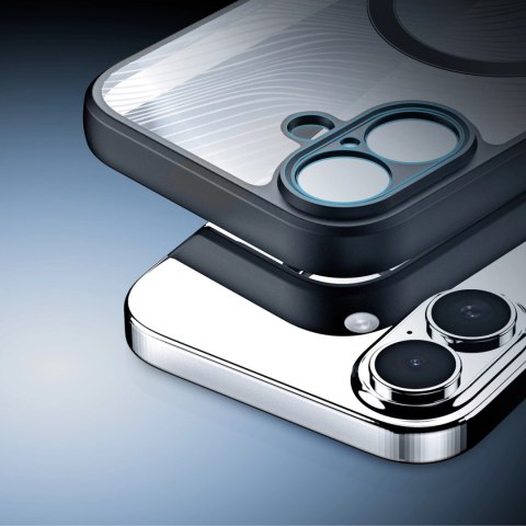 Etui Dux Ducis Aimo Mag z pierścieniem magnetycznym na iPhone 17 - czarne