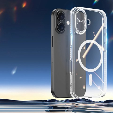 Etui Dux Ducis Clin Mag na iPhone 17 kompatybilne z MagSafe - przezroczyste