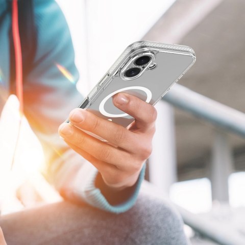 Etui Dux Ducis Clin Mag na iPhone 17 kompatybilne z MagSafe - przezroczyste