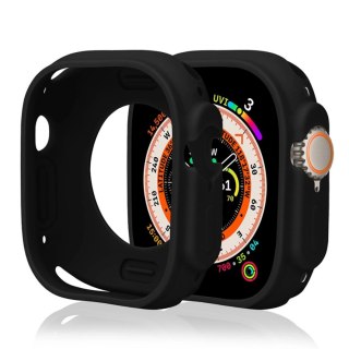 Etui Silicone Watch Case na Apple Watch 42 mm (Series 1/2/3) - czarne