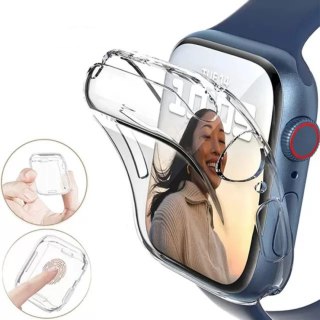Etui Ultra Clear Watch Case na Apple Watch 41 mm (Series 7/8/9) - przezroczyste