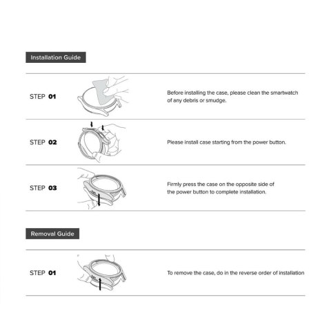 RINGKE SLIM 2-PACK GALAXY WATCH 8 CLASSIC (46 MM) CLEAR & MATTE BLACK