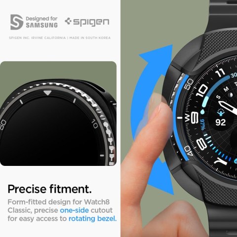 SPIGEN LIQUID AIR SAMSUNG GALAXY WATCH 8 CLASSIC (46 MM) MATTE BLACK