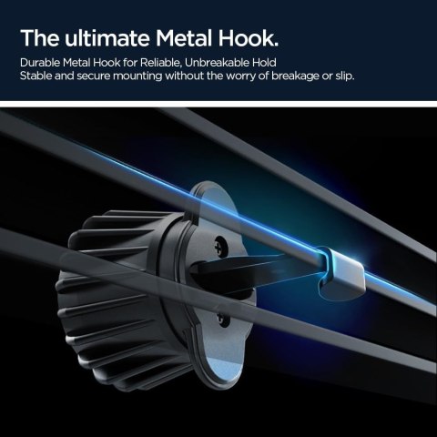 SPIGEN MFT13 MAGNETIC MAGSAFE DASHBOARD & VENT CAR MOUNT SILVER