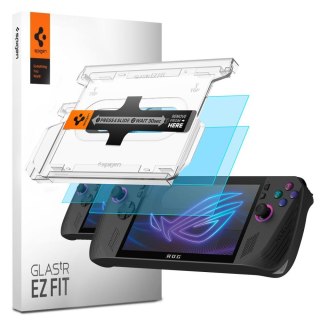 SZKŁO HARTOWANE SPIGEN GLAS.TR "EZ FIT" 2-PACK ASUS ROG ALLY X CLEAR