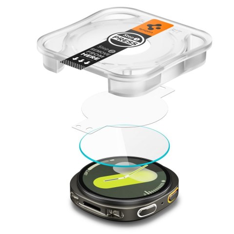 SZKŁO HARTOWANE SPIGEN GLAS.TR "EZ-FIT" 2-PACK GALAXY WATCH 8 (44 MM) CLEAR