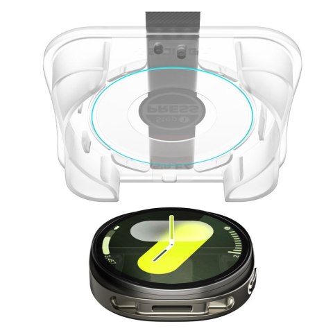 SZKŁO HARTOWANE SPIGEN GLAS.TR "EZ-FIT" 2-PACK GALAXY WATCH 8 (44 MM) CLEAR
