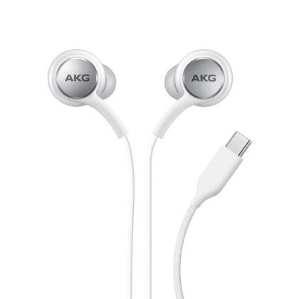 Słuchawki przewodowe Samsung EO-IC100BWE USB-C Stereo Hi-Fi (OOB Bulk - opakowanie zastępcze) - białe