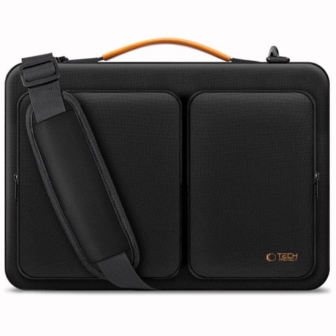 TECH-PROTECT DEFENDER BAG LAPTOP 13-14 BLACK/ORANGE